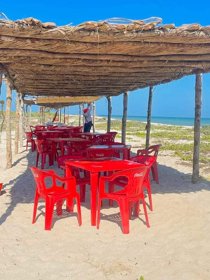Palapas Playa Chanoc